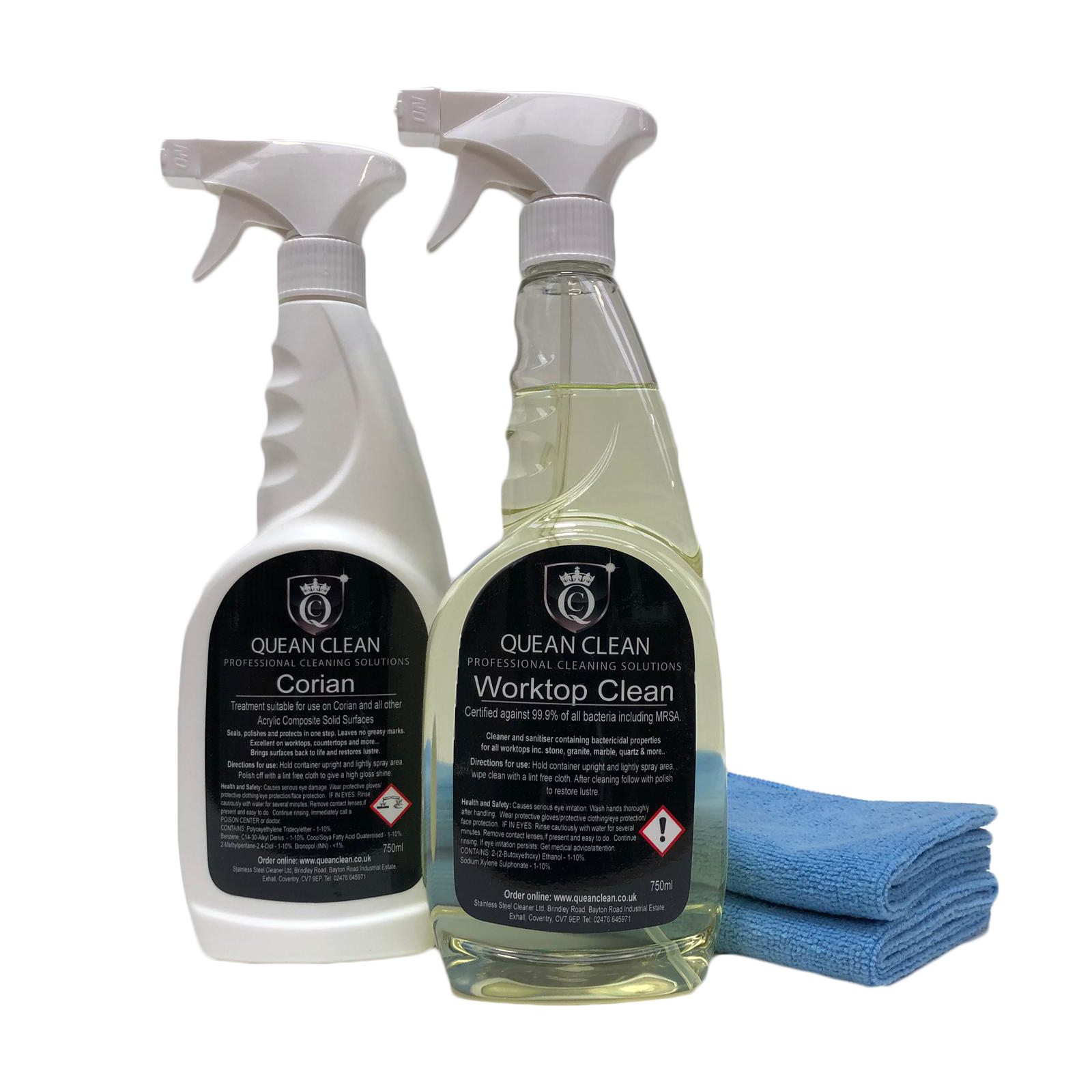 Corian Worktop Cleaner and Polish Kit