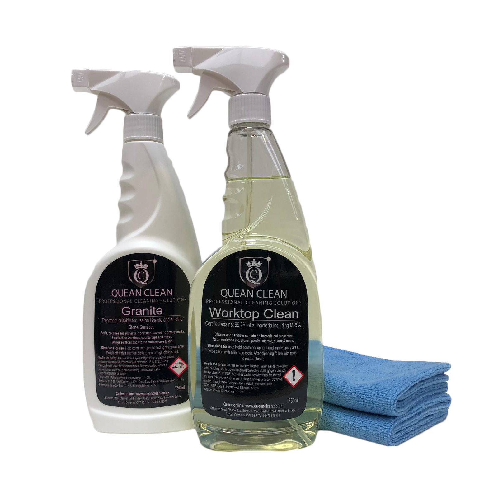 Granite Worktop Cleaner and Polish Kit